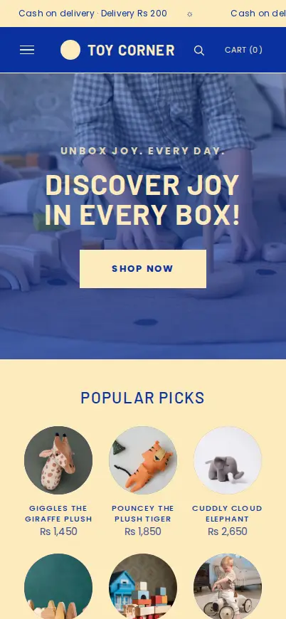 Cobalt theme preview
