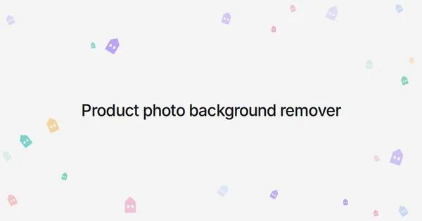 Product photo background remover