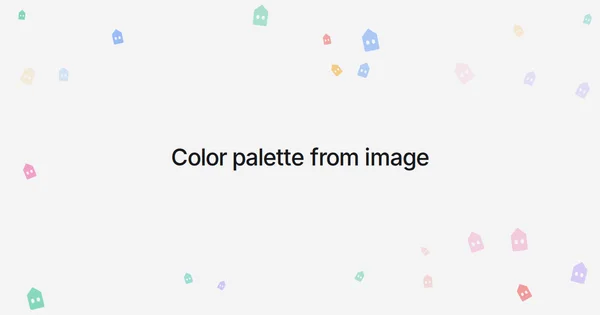 Color palette from image