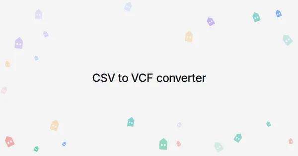 CSV to VCF converter