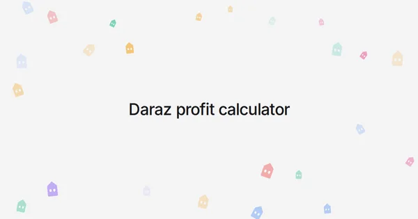 Daraz profit calculator