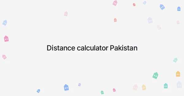 Distance calculator Pakistan