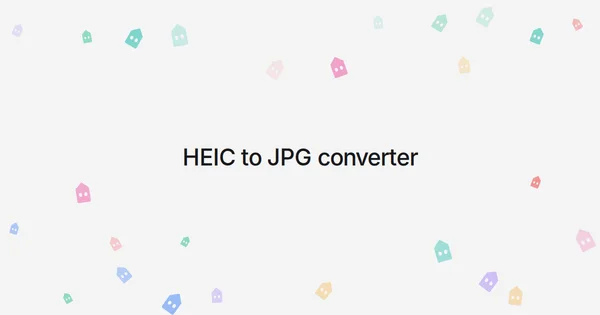HEIC to JPG converter