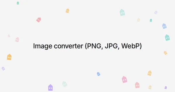 Image converter (PNG, JPG, WebP)