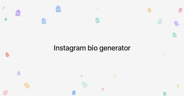 Instagram bio generator