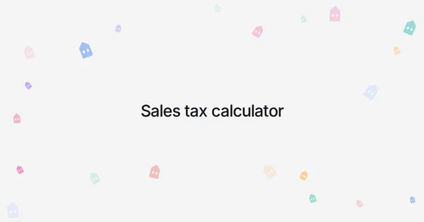 Sales tax calculator