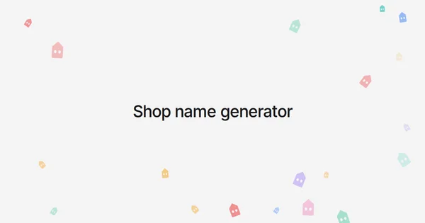 Shop name generator