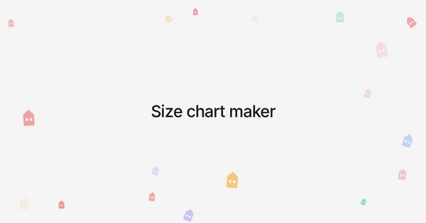 Size chart maker