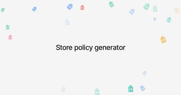 Store policy generator