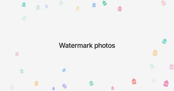 Watermark photos