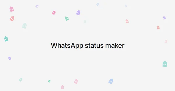 WhatsApp status maker
