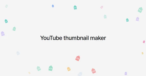YouTube thumbnail maker