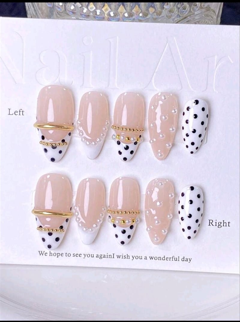 Polka Dot Pearl French Set, photo 5
