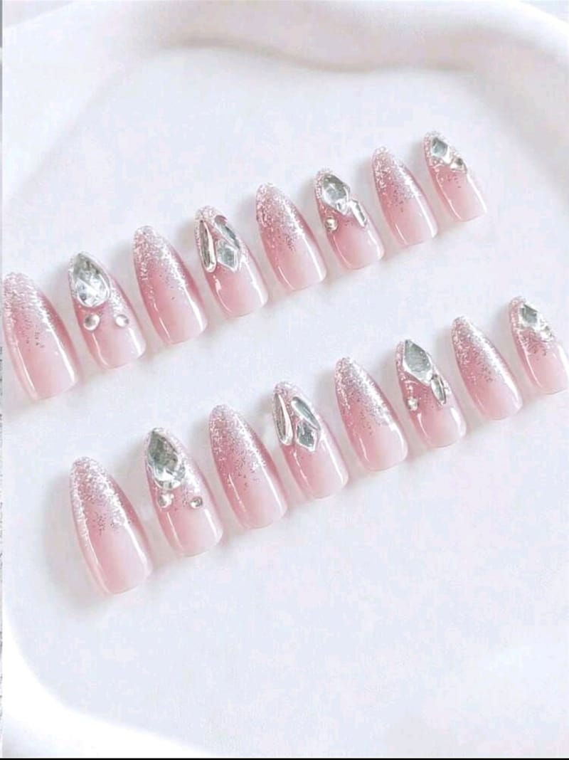 Rhinestone Glitter Nail-Set, photo 2