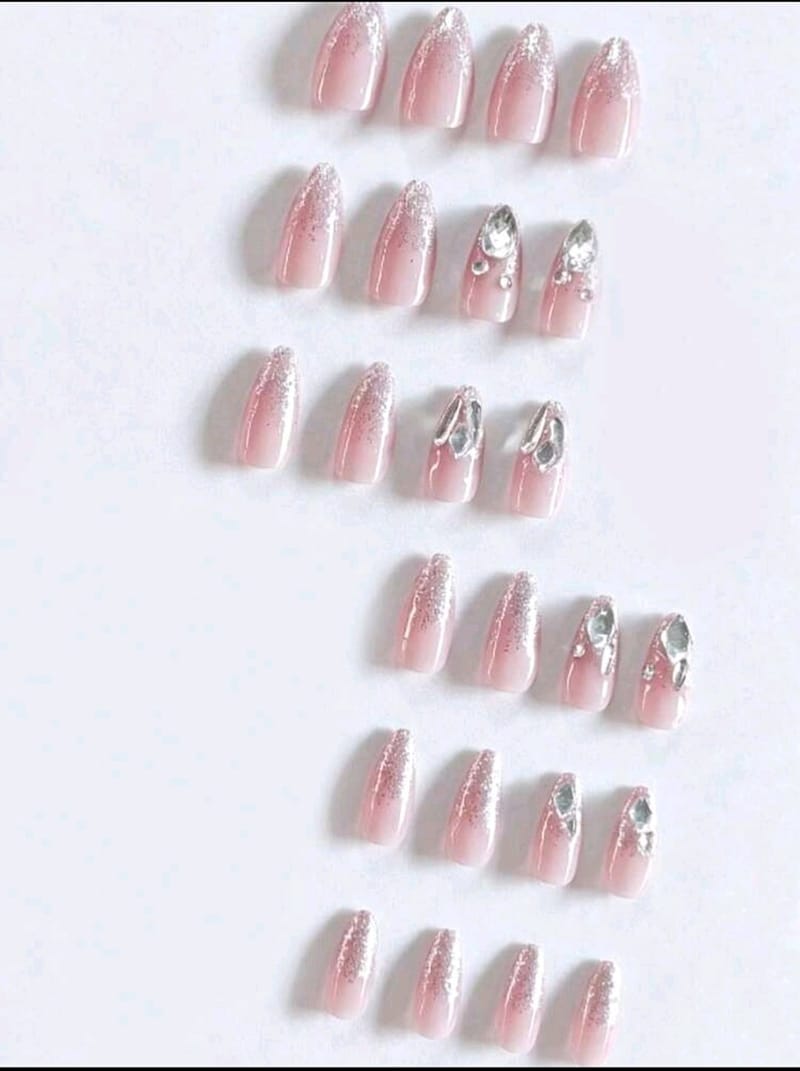 Rhinestone Glitter Nail-Set, photo 3