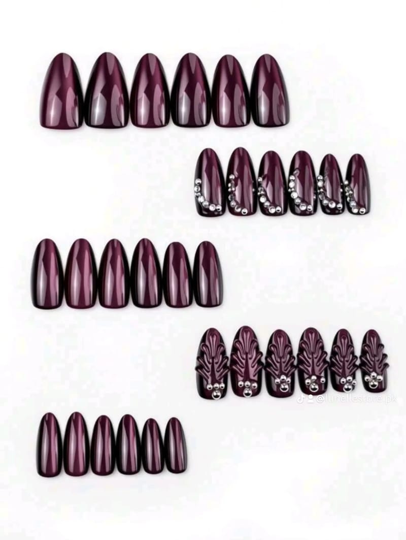 Translucent Cat-Eye nail, photo 3