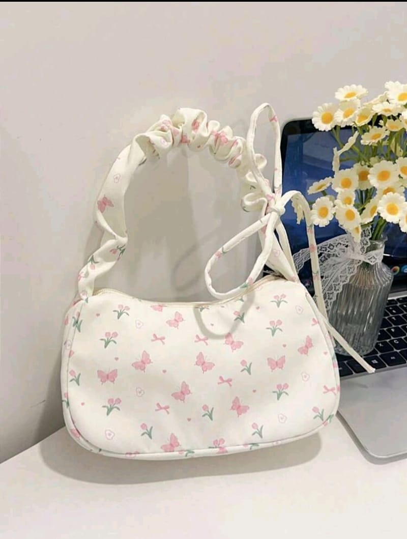 Nylon Fabric Shoulder Bag