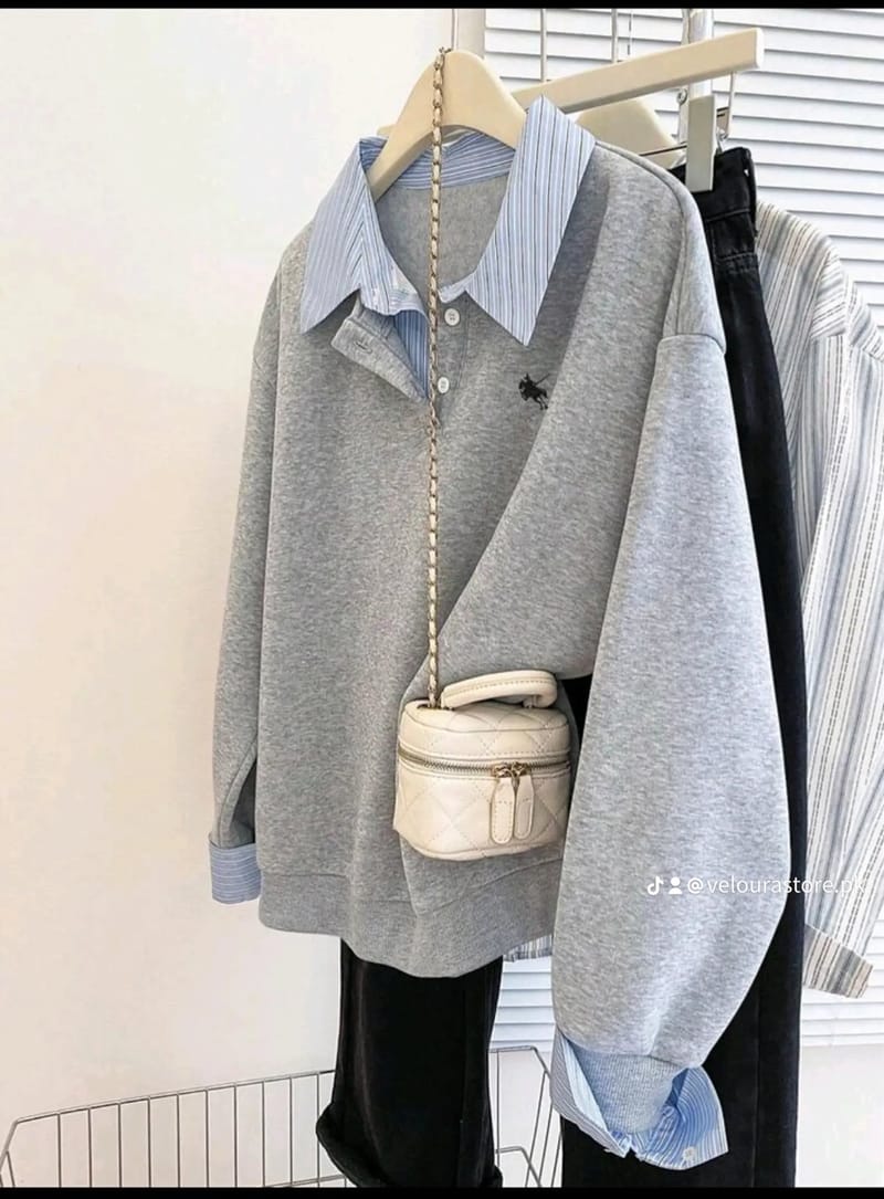 Casual Style College Sweatshirt