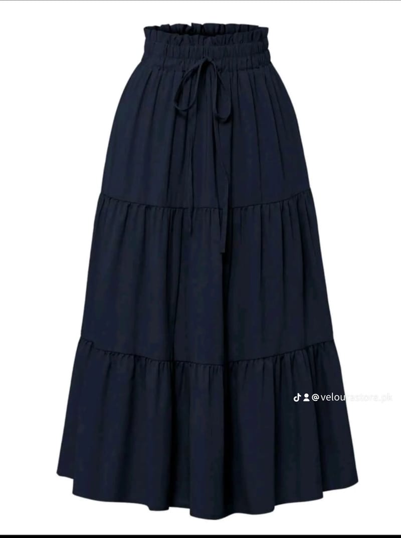 Women's layers pleated Waist Skirt, photo 2