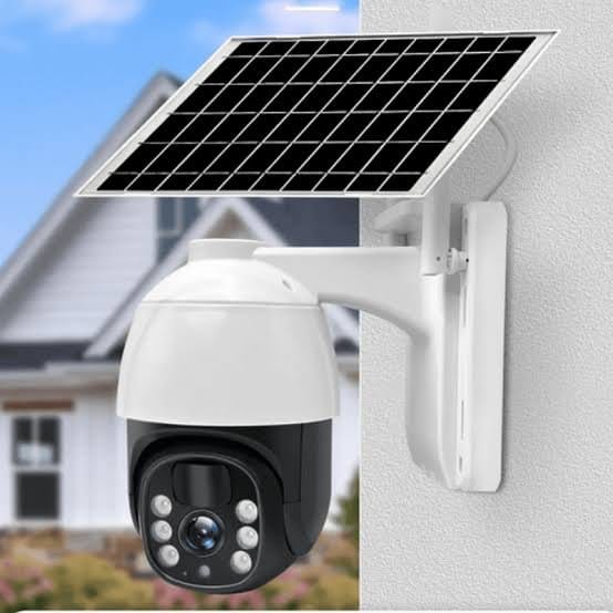 Solar Powered WiFi PTZ Security Camera – Outdoor Wireless CCTV with Night Vision & Motion Detection, photo 2