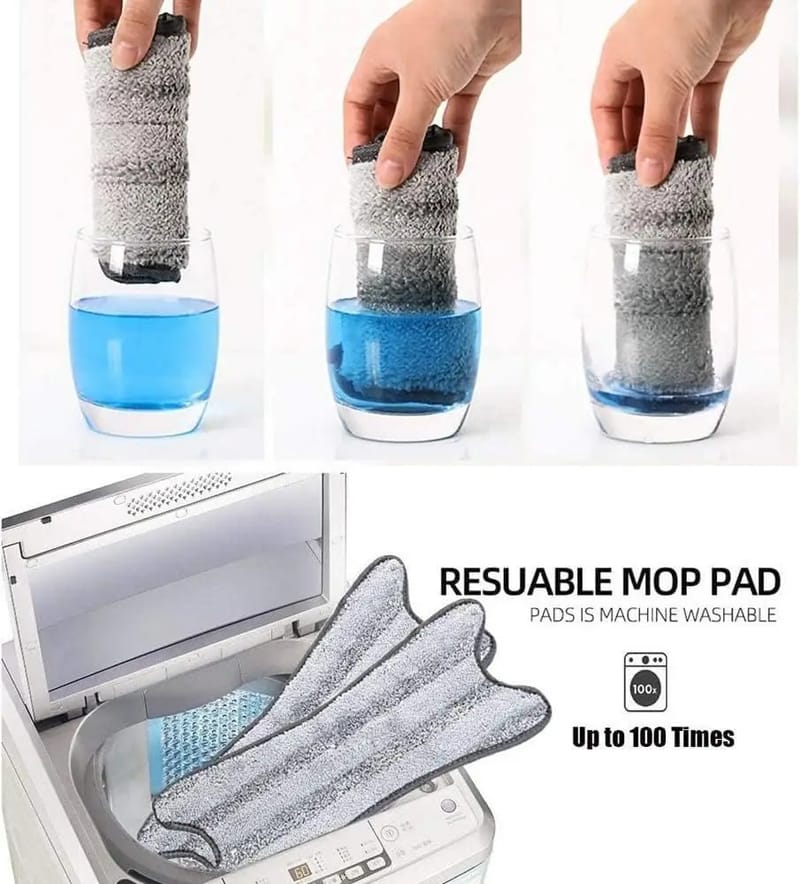 360° Rotating Head Microfiber X Twisting Mop Floor Cleaning, photo 6