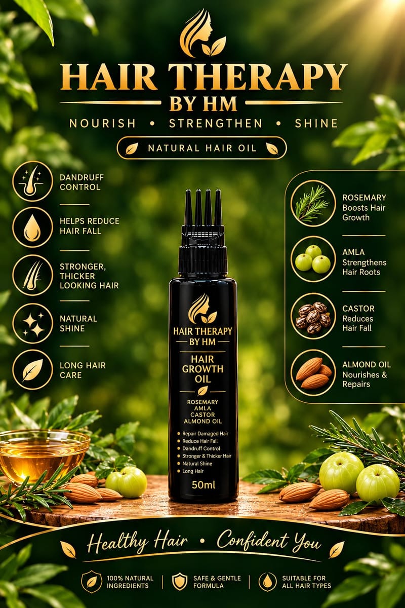 Hair Oil by HAIR THERAPY BY HM