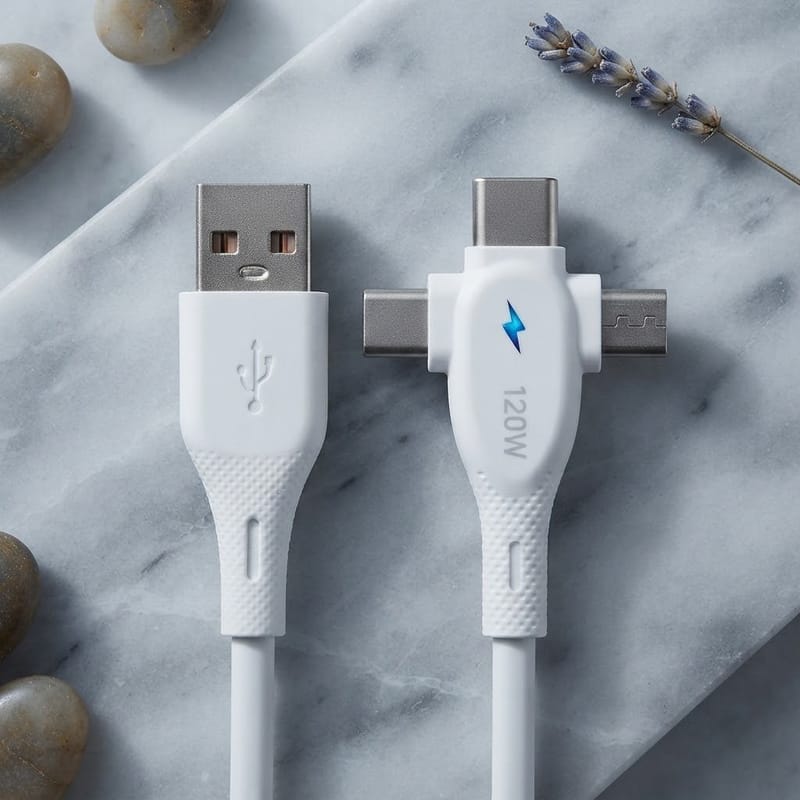Powerlink Cross 3-in-1 Fast Charging Cable, photo 3