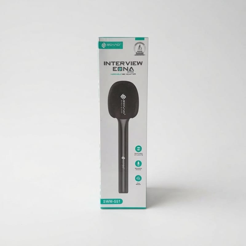SOVO Interview Mic SWM-551 Professional Audio Recording Microphone Device, photo 3