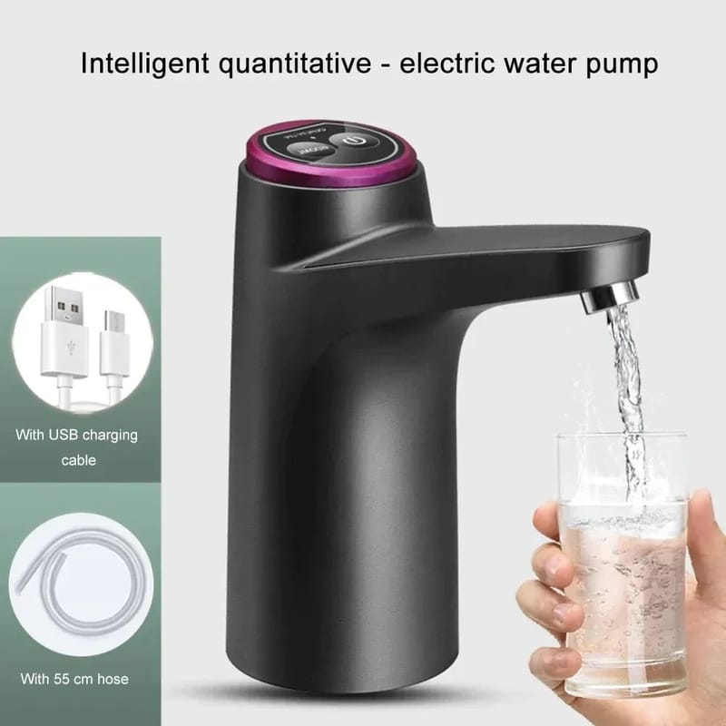 Touch Intelligent Electric Water Pump – Rechargeable Automatic Dispenser For Bottled Water With One -Touch, photo 4