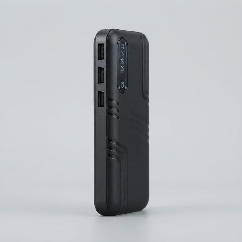 Iconic Powerbank 10000MAH Original Capacity Fast charging 3 USB charging Ports with LED Torch Light & LED Display, photo 2