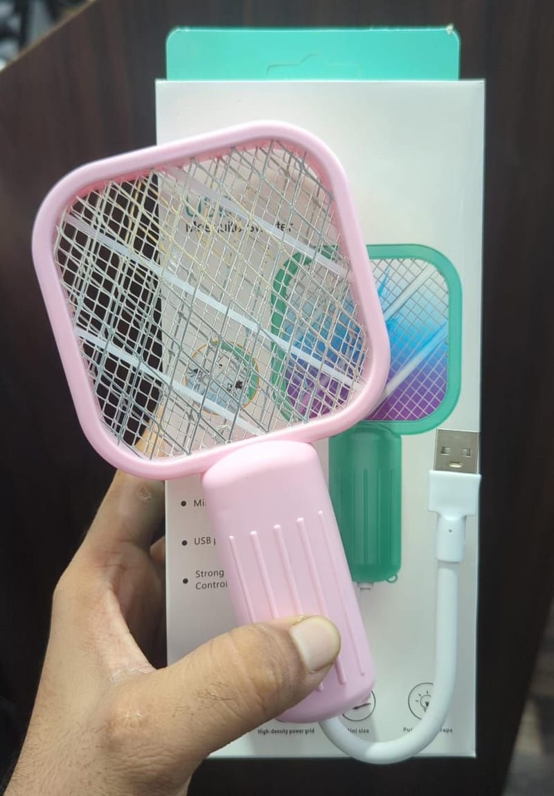 USB Mini Mosquito Racket - Portable Plug-and-Play Insect Killer (Random color), photo 2
