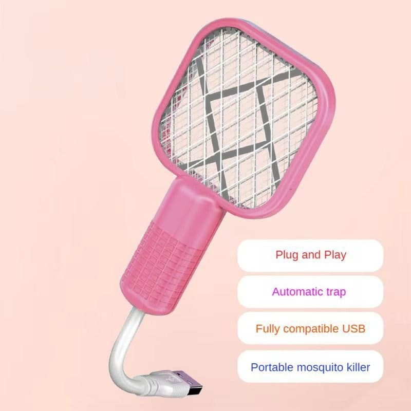 USB Mini Mosquito Racket - Portable Plug-and-Play Insect Killer (Random color), photo 3