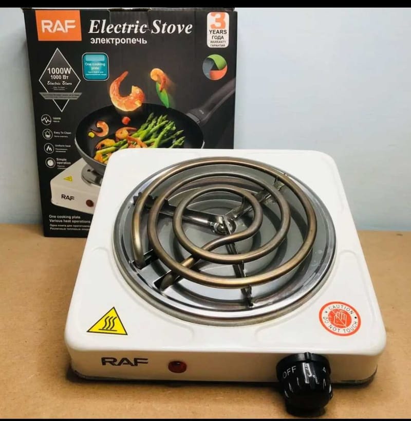 Raf Electric Stove 1000w Single Burner Hot Plate Cooking Appliance, photo 4