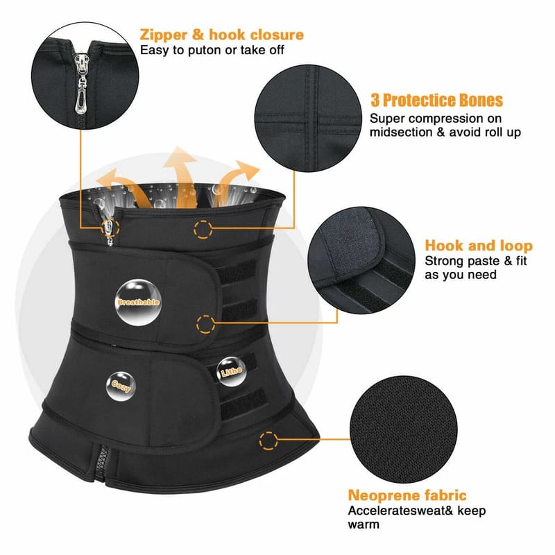 Women's Waist Strap, Abdominal Fat Waist Trainer | Abdominal Compression And Shaping |