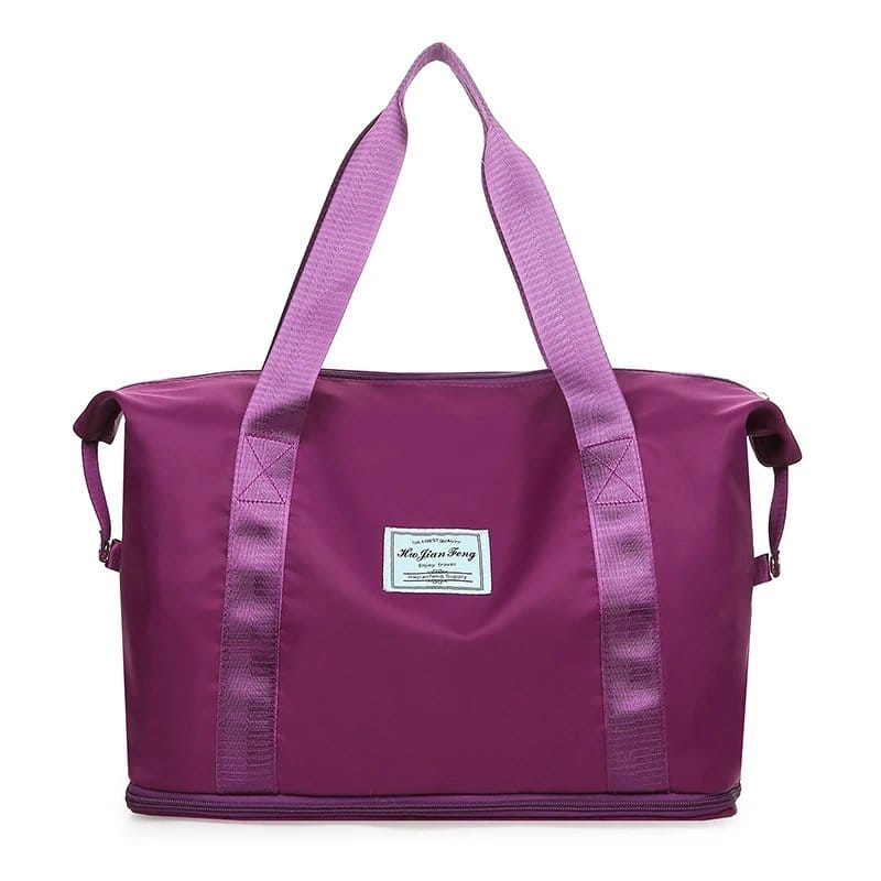Women's Travel / Gym Duffel Bag Expandable Luggage Carry All Handbag, photo 2