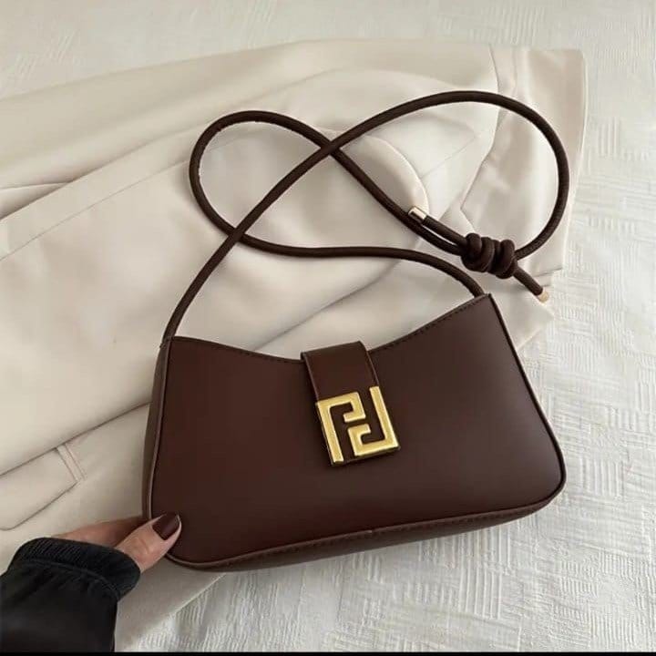 Stylish Brown Cross Body Handbag Casual Shoulder Bag For Everyday Use, photo 2