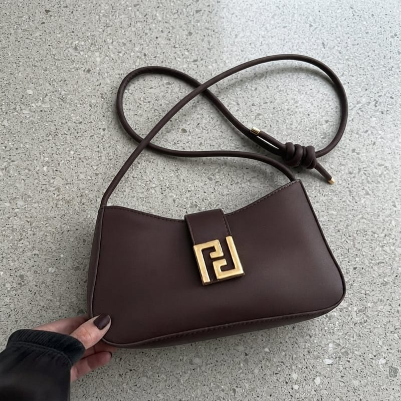 Stylish Brown Cross Body Handbag Casual Shoulder Bag For Everyday Use, photo 3