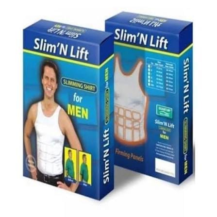 Slim N Fit Body Shaper Vest Compression Shirt Slimming Underwear Tummy Control Fitness Apparel For Men, photo 2