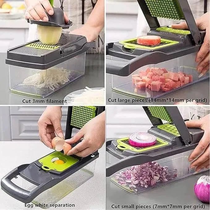 16-in-1 Vegetable Chopper and Slicer