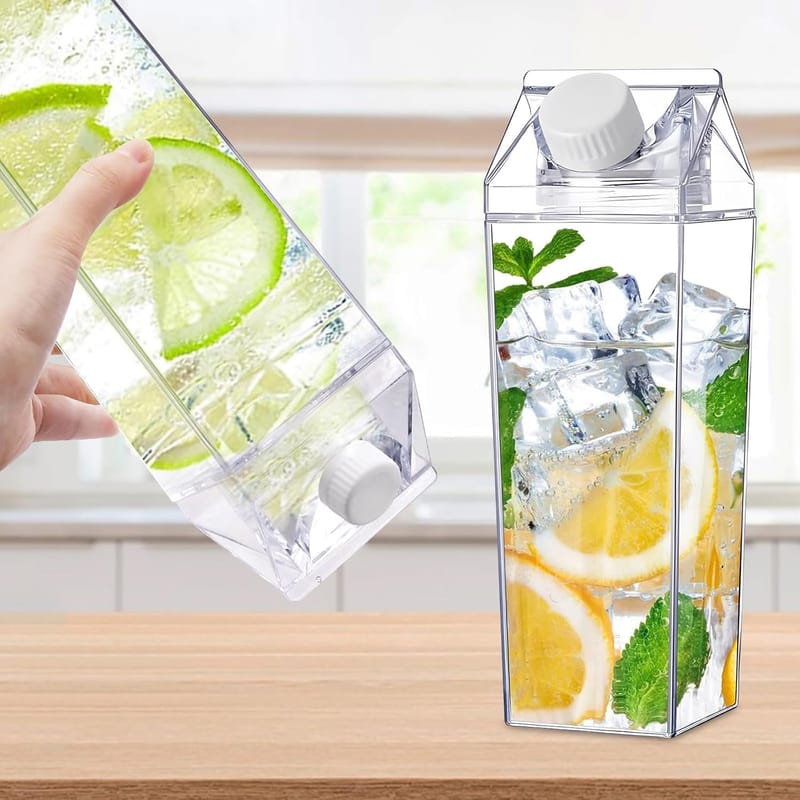 Transparent Acrylic Bottle - 1 litre, photo 2