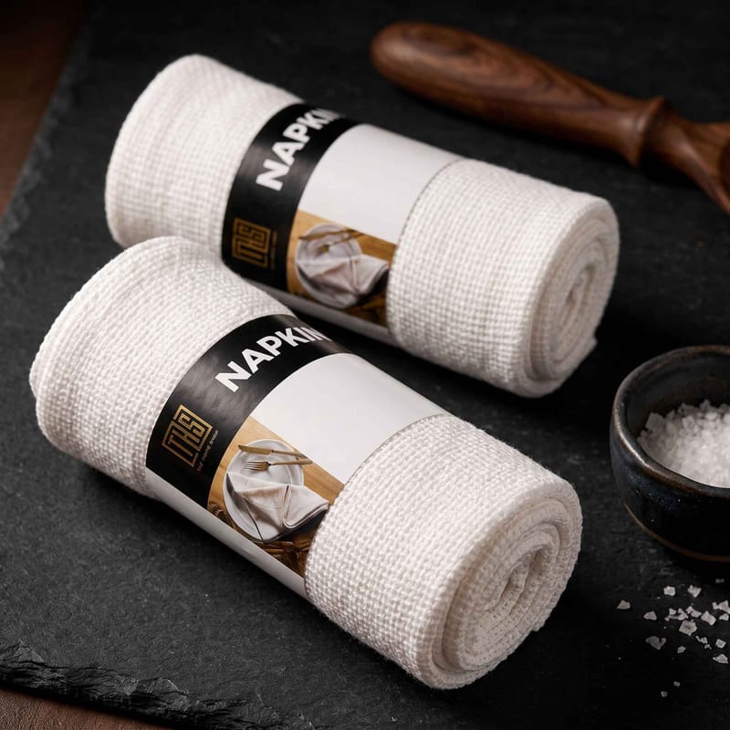 Premium Export Quality 100% Cotton Napkin (45x70 cm, 280 GSM) – Heavy-Duty Cloth Table Linen, photo 2
