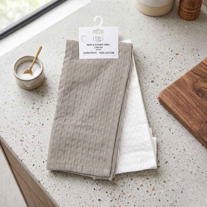Waffle Kitchen Towel – Honeycomb Weave Dish Cloth - Random Color, photo 3