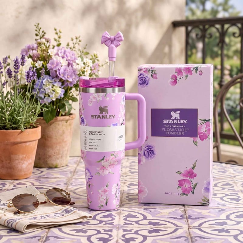 Stanley 40oz 1200ml Premium Stainless Steel Tumbler - Lavender, photo 3