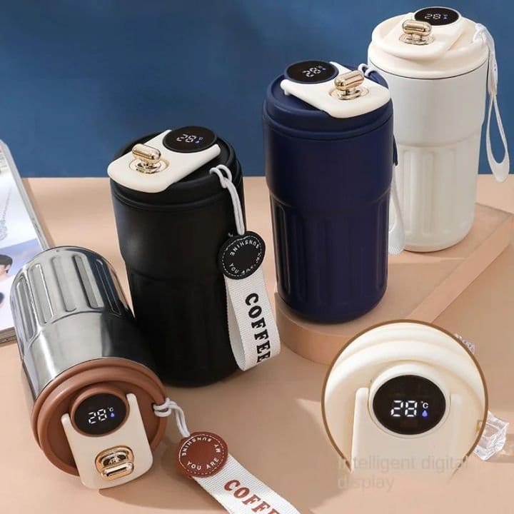 Premium Smart Coffee Cup with Temperature Display - 450ml, photo 2