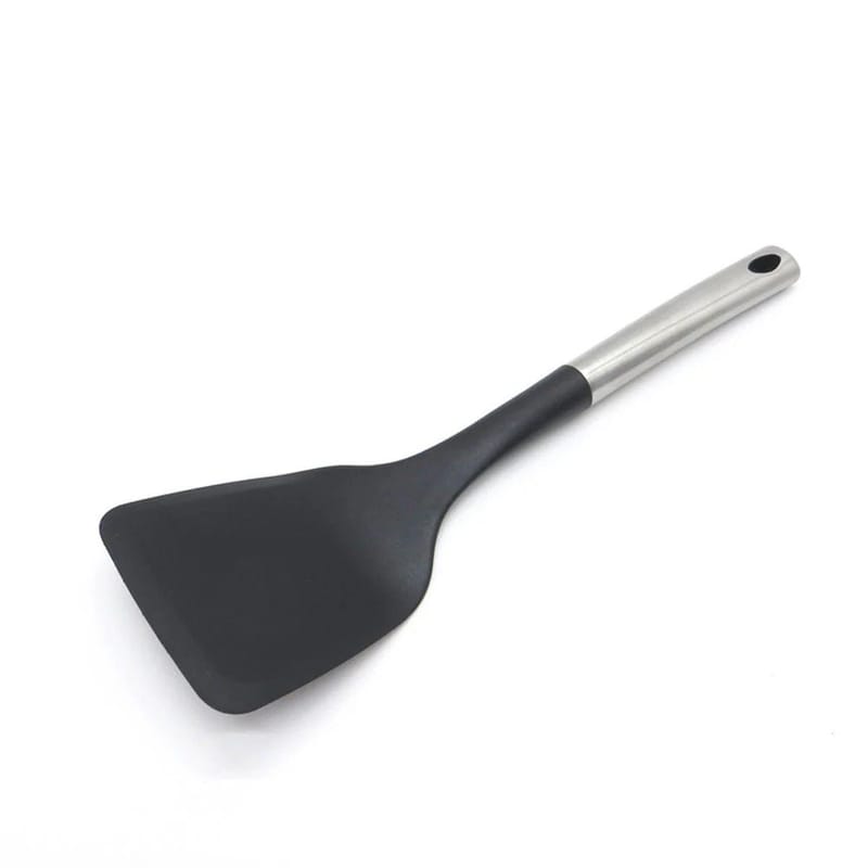 Stainless Steel Handle Silicone Spatula – Heat-Resistant Kitchen Cooking Turner for Frying, Baking, Mixing, photo 2