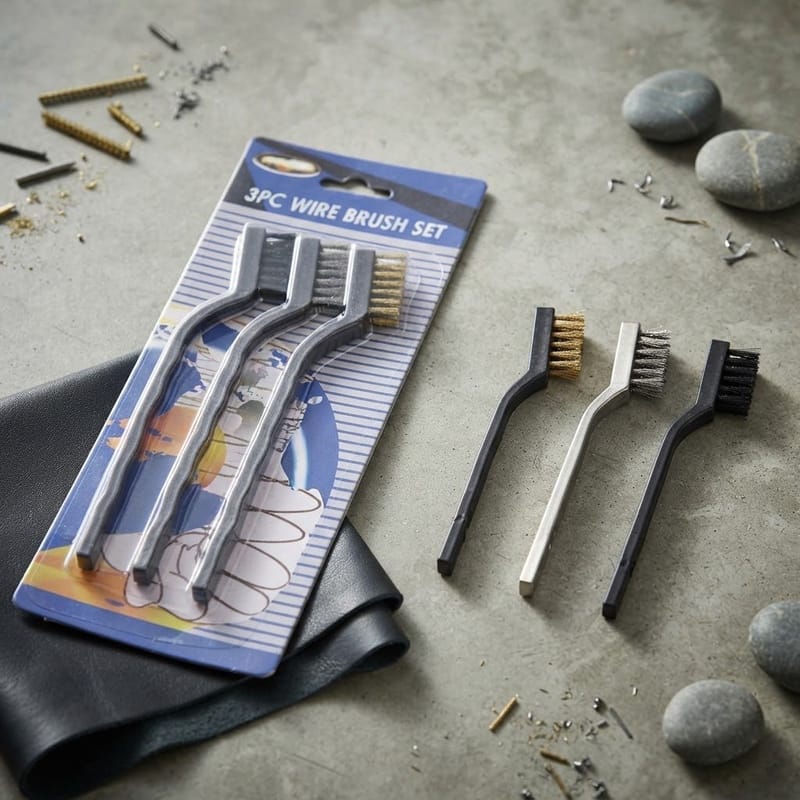 Rust, Paint & Dirt Removal Scrape Stainless Steel Bristles