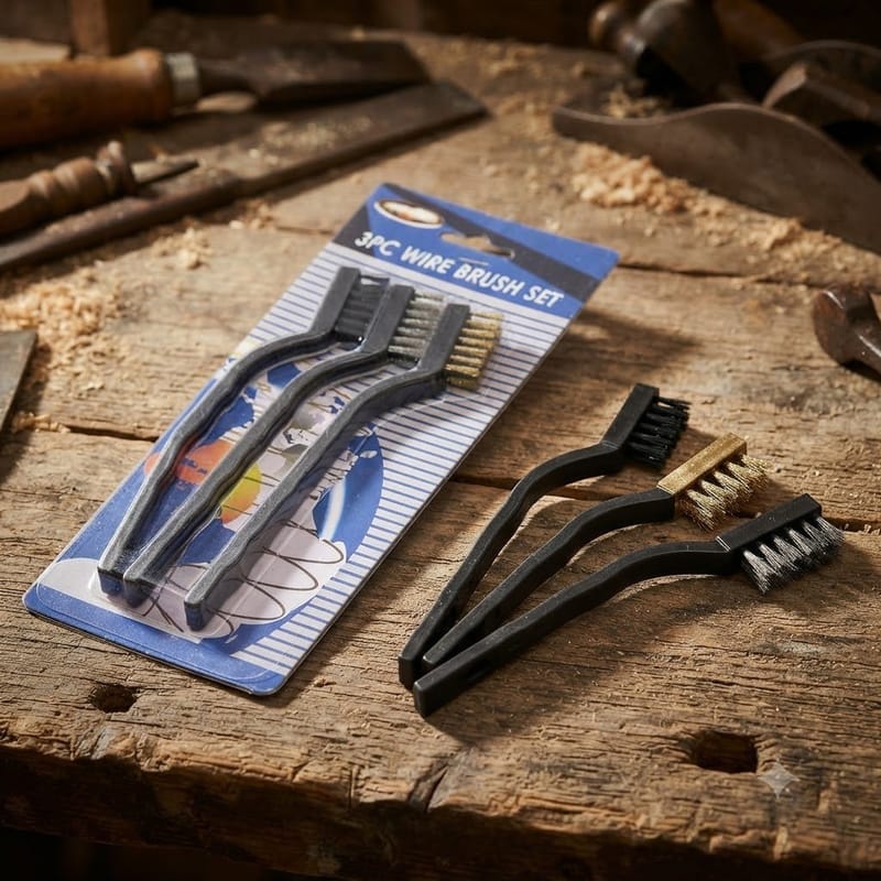 Rust, Paint & Dirt Removal Scrape Stainless Steel Bristles, photo 3