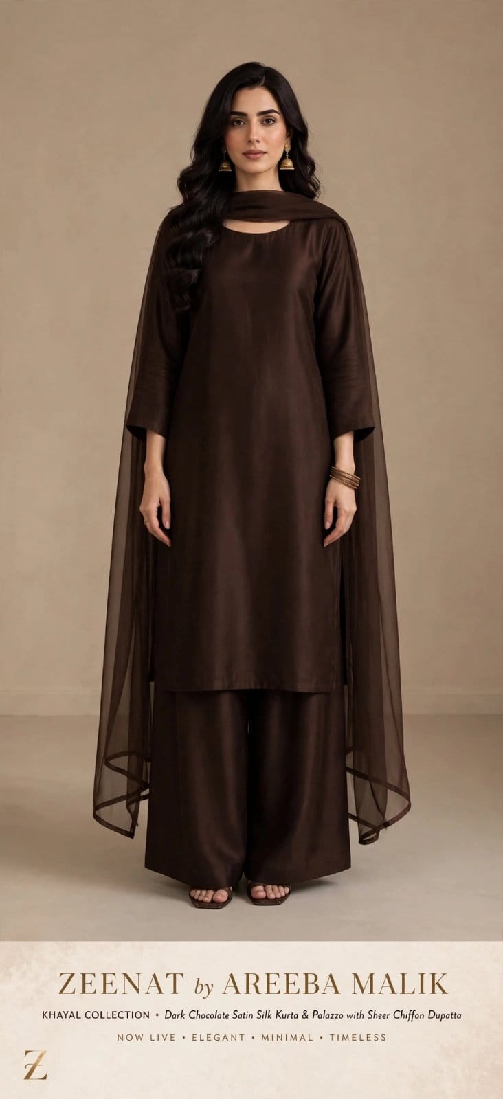 KHAYAL-Dark Chocolate Brown