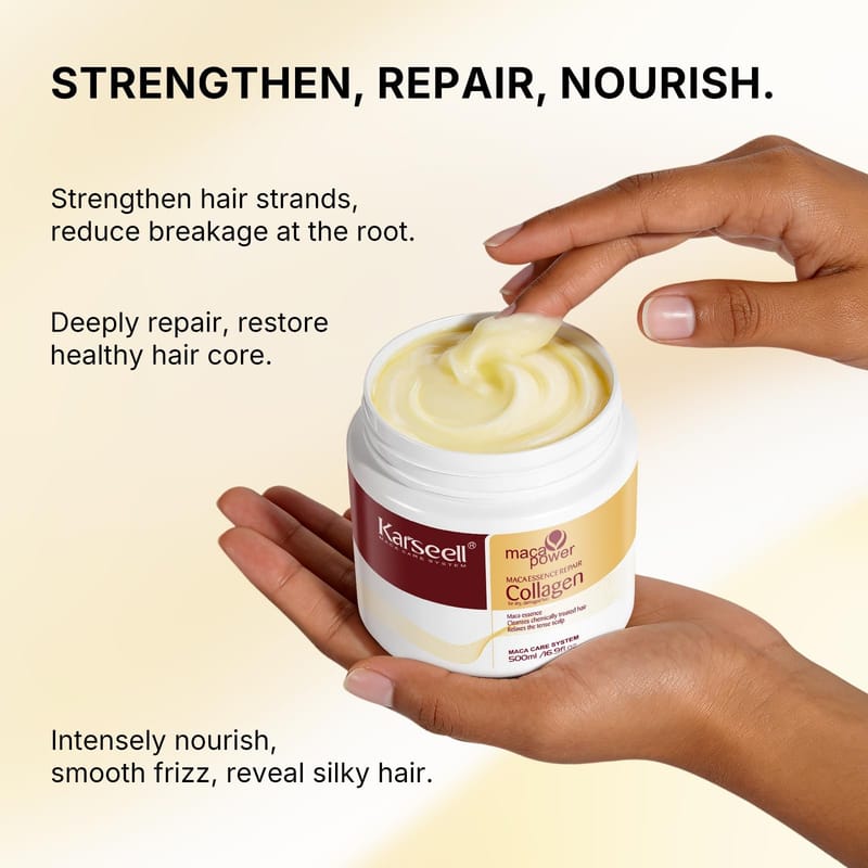 Karseell Collagen Hair Mask - 300ml, photo 3