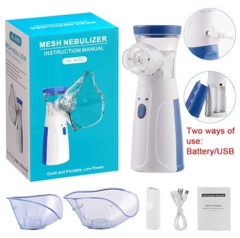 Portable Mesh Nebulizer For Kids And Adults - Health Accessory Designed For Respiratory Care And Daily Medical Routine, photo 2